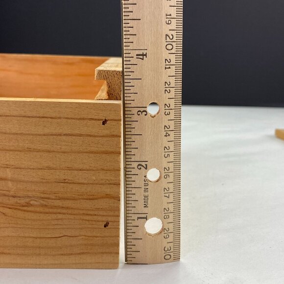 Vintage Kozlowski Farms Forestville CA Wood  Slide Top Box - Picture 11 of 11